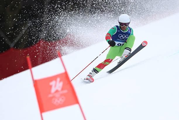 Issa Laborde at the Milano Cortina 2026 Winter Olympics